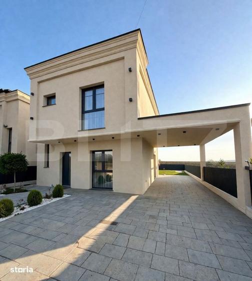 Casa moderna , finisaje premium , 500 mp teren , zona Lisaura - 2