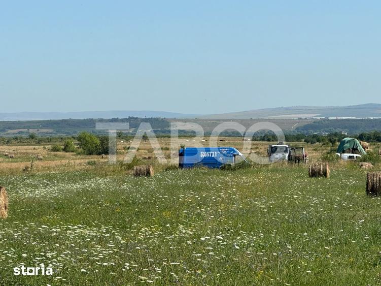 Teren intravilan cu utilitati in apropiere Comision 0% Poplaca Sibiu - 5