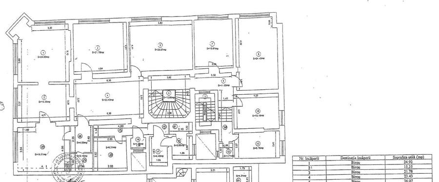 Spatiu birouri 12 camere - 3