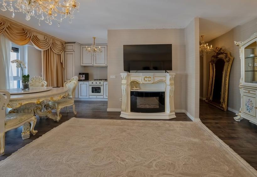 Apartament cu 3 camere, mobilat în Pipera