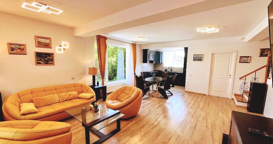 Casă individuală cu 4 camere cu Teren 200 Mp în Tunari