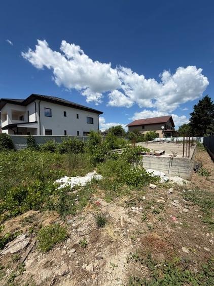 Teren intravilan 505 mp in Tunari, str. George Cosbuc | Zona construita - 1