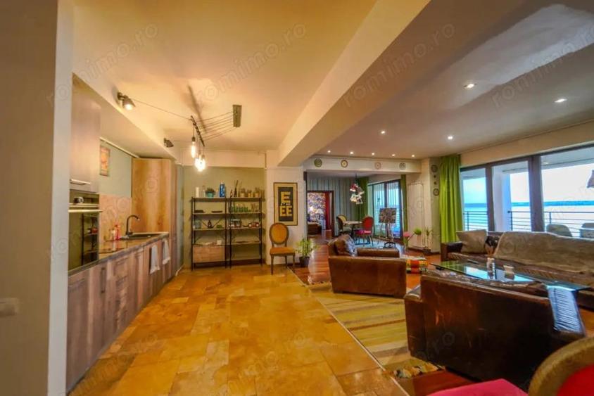 Mamaia 3 camere lux terasa cu vedere frontala la lac parcare subterana - 12