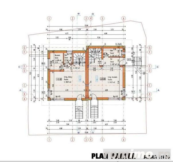 Unitatea nr 2 , Duplex semifinisat, zona Dambul Rotund, priveliste spre oras - 16