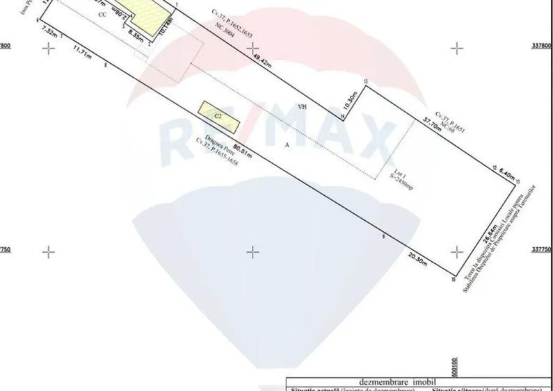 De vanzare RAR! TEREN INTRAVILAN 2450 mp UTILITATI LA POA... - 1