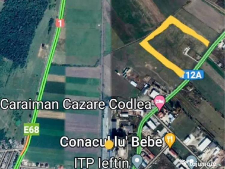 VANZARE Teren Industrial Codlea - PUZ Hale/Service 1850mp - 2