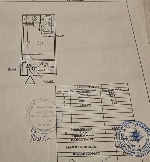 Garsoniera 31,58 mp - Pantelimon- Iancului - 6