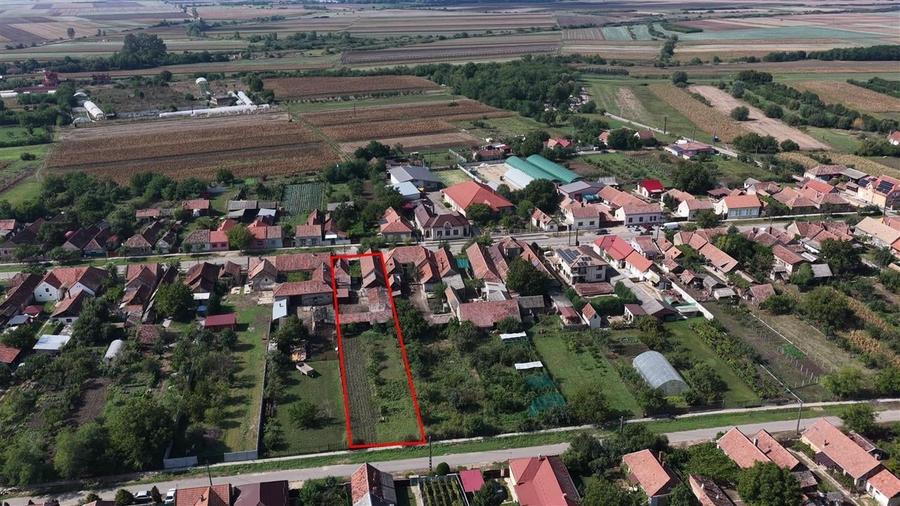 Teren mare cu 2 case si front la 2 strazi in Tamaseu - 51
