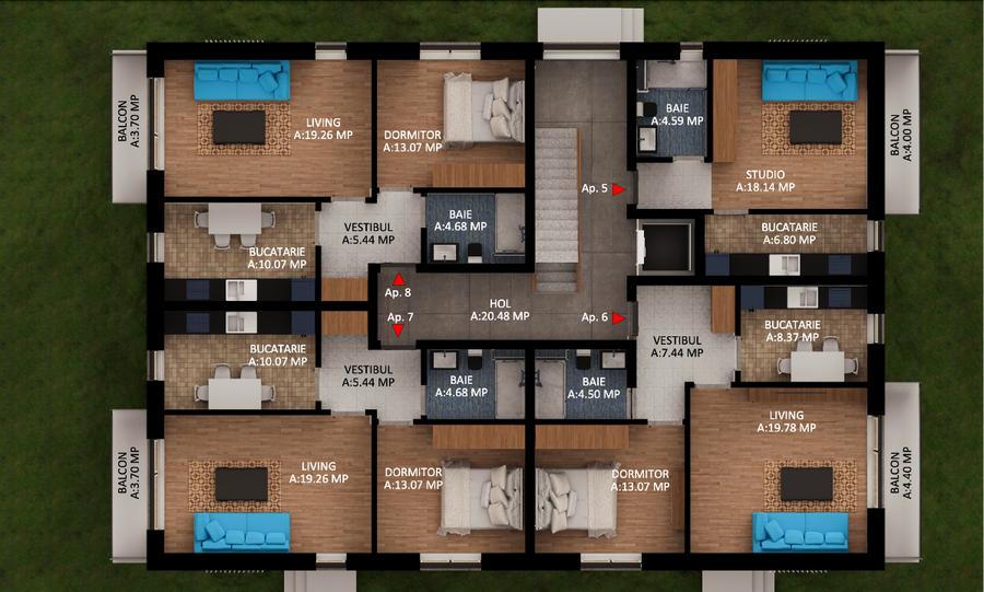 Apartamente Lux - Smart House - Dobroesti - Șoseaua Pantelimon - 5