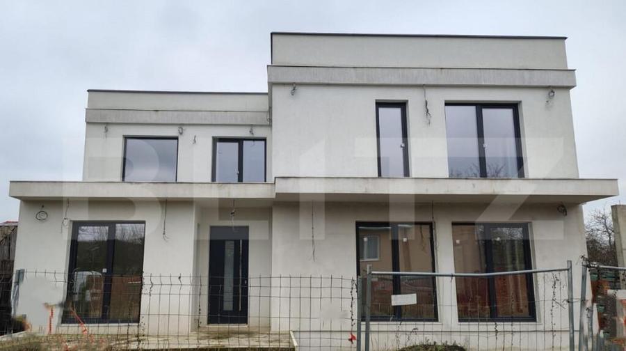 Casa individuala semifinisata 190 mp, teren 382 mp, proximit - 2
