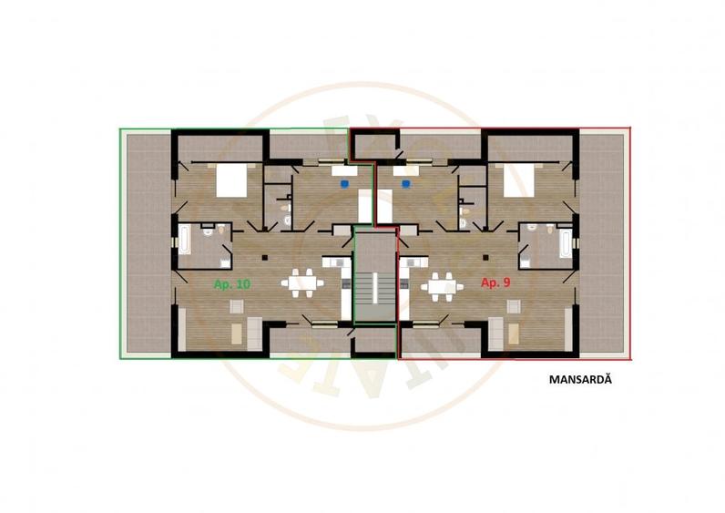 Zorilor Residence, Apartamente Noi 2-3-4 camere - Str. Zorilor - Carei - 7