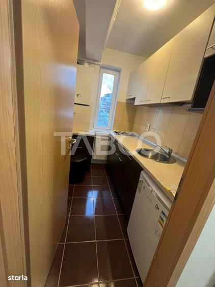 Garsoniera de inchiriat decomandata 26 mp zona Turnisor Sibiu. - 10