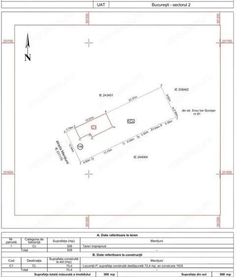 Casa pe un singur nivel cu teren 508 mp Cartier Andronache - 3
