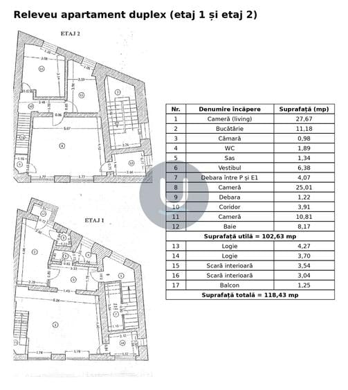 Apartament cu 3 camere decomandat, mobilat în Cotroceni