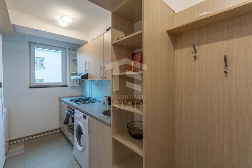 Apartament cu 2 camere semidecomandat, mobilat în Floreasca