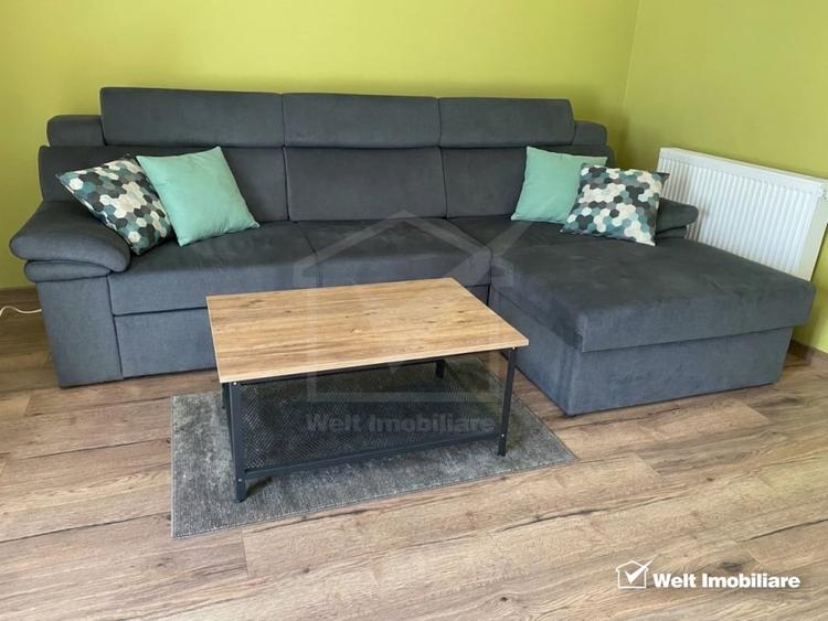 Apartament cu 2 camere semidecomandat, mobilat în Borhanci
