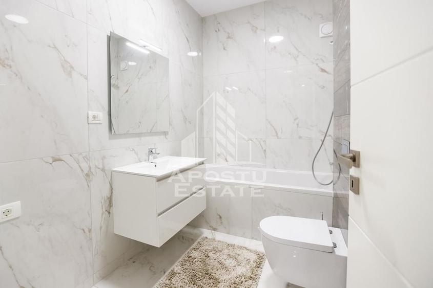 Apartament cu 3 camerere, mobilat de lux parcare subterana si piscina. - 15