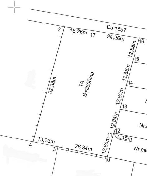 Teren intravilan 2500mp, Malu Mare! - 2