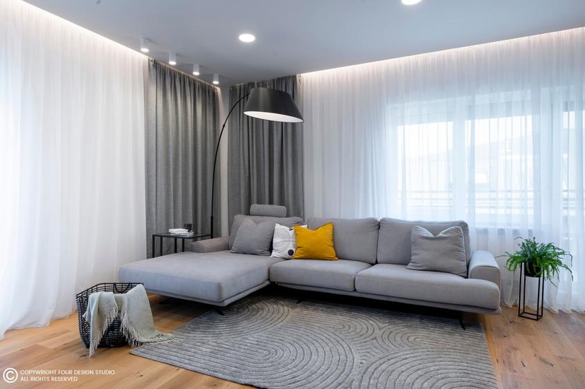 PRET PROMOTIONAL DE LANSARE: Apartament cu 3 camere, 2 bai, 2 balcoane - 4