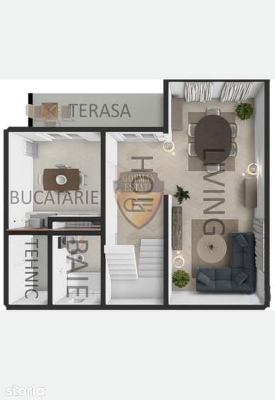 Casa 4 camere, Valu lui Traian, zona F, P+1, 145 mp utili 245 mp teren - 3