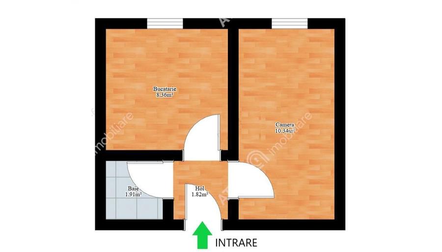 Garsoniera de vanzare in zona Lazaret din Sibiu - 3