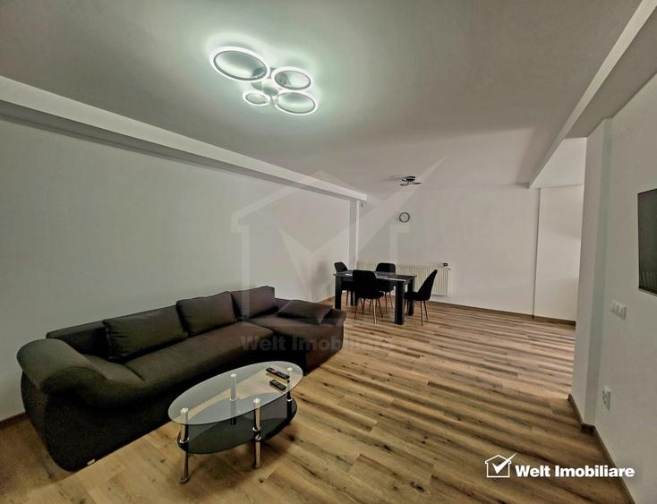 Apartament cu 2 camere semidecomandat, mobilat în Plopilor