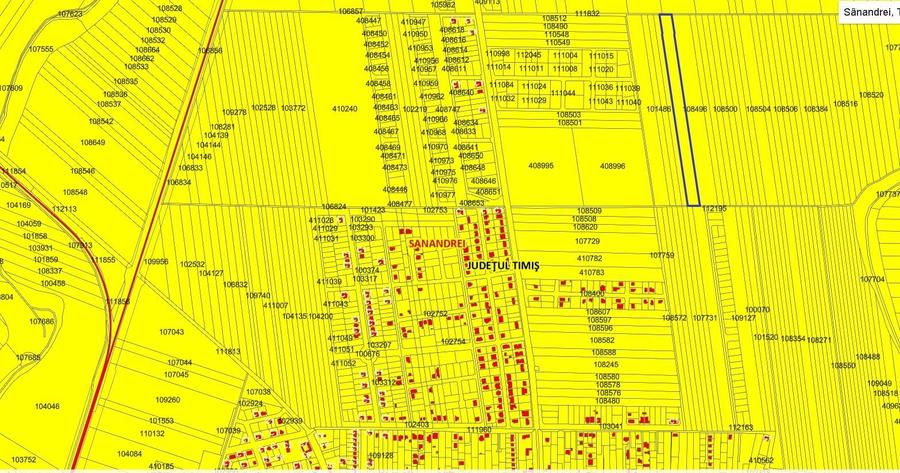 Teren arabil  - inclus in PUG Sanandrei - 20.000 mp - 3