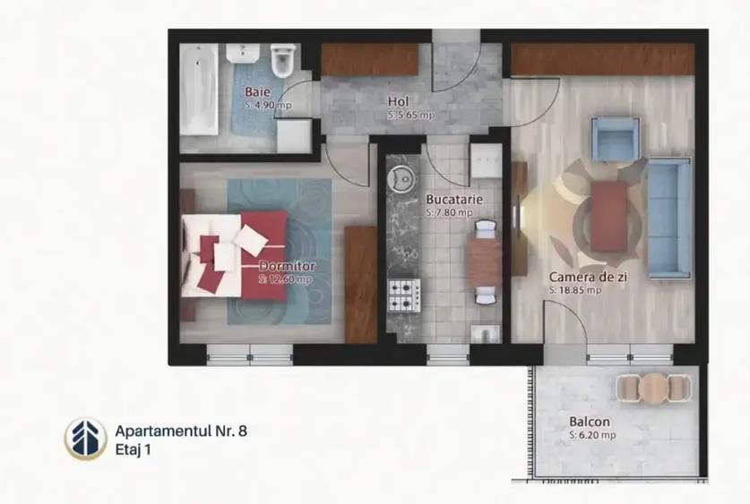 Apartament 2 camere 56mp | Lux | Metroul Bucur Obor I COMISION 0 % - 6