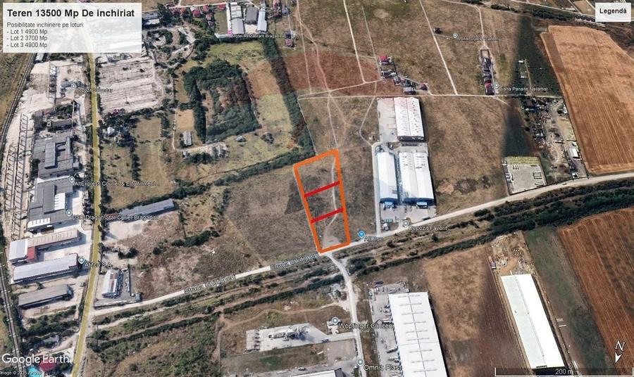 Teren de inchiriat – 13.500 mp, Clinceni Centura Bragadiru–Domnesti - 3