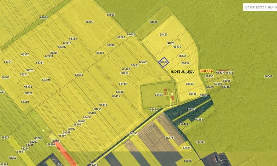 Vând teren construibil 1000 mp lângă pădure Buftea - 3