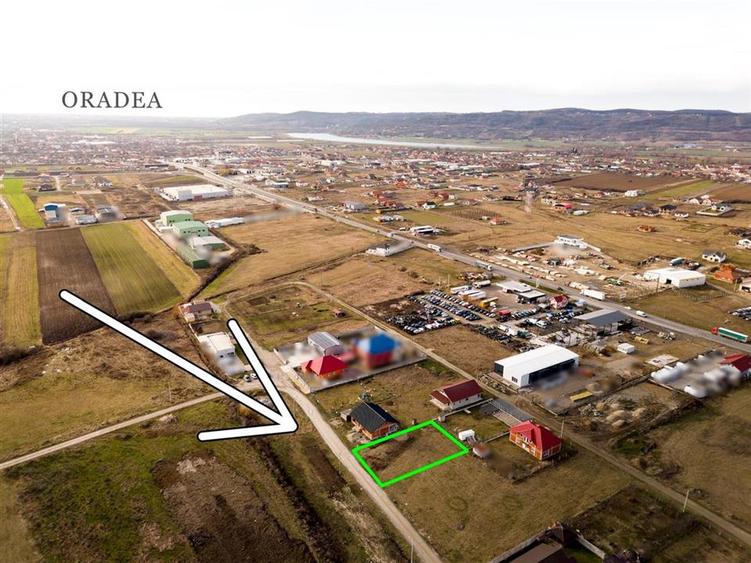 RECO Teren intravilan pentru loc de casa  hala industriala  700 mp Osorhei - 7