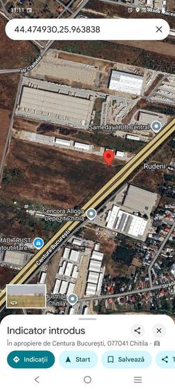 Teren 14.100 mp Centura Bucuresti Sameday Hub Central, Chitila - 1