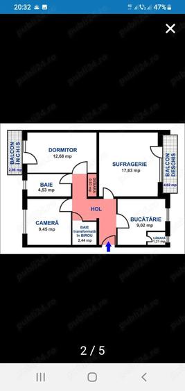 Vand apartament ultracentral in Arad pia?a Mihai Viteazu - 2