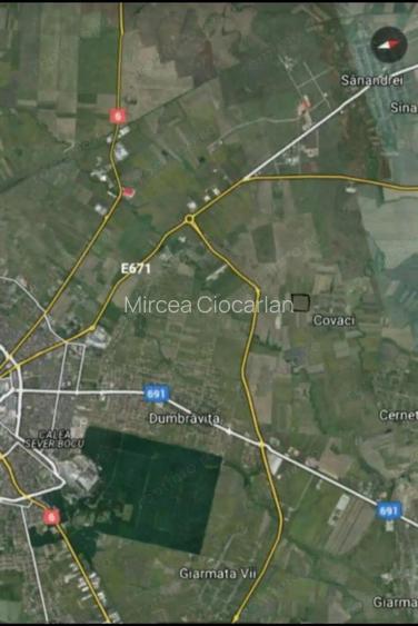 TEREN DE 700 MP IN LOCALITATEA COVACI