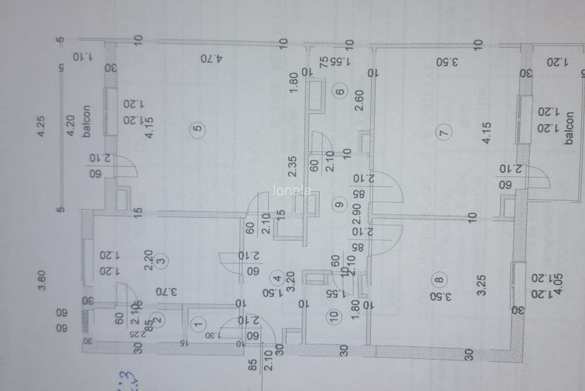 Apartament cu 3 camere