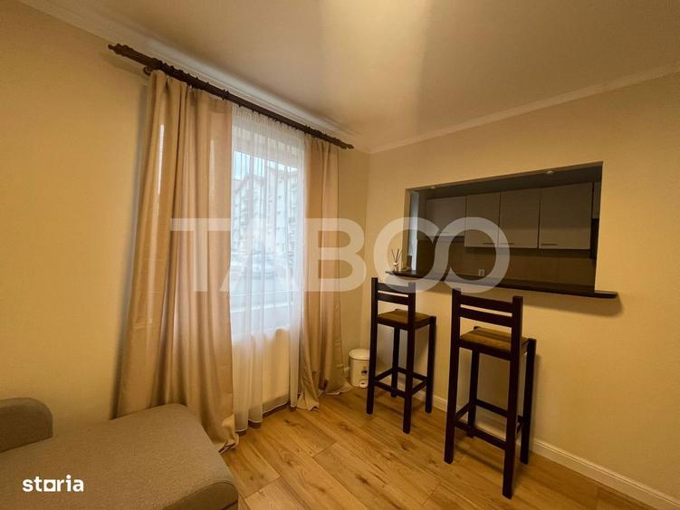 Garsoniera de inchiriat decomandata 26 mp zona Turnisor Sibiu. - 5