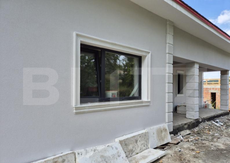 Casa semifinisata pe un nivel, 600mp teren - 3