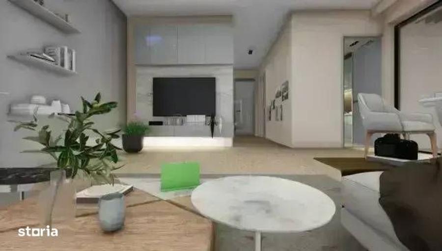 Garsoniera 46,22mp cu balcon | Metrou Mihai BravuI COMISION 0 % - 4