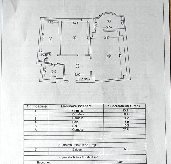 Apartament 2 Camere Decomandat | Capitol Bd. Mamaia - 1