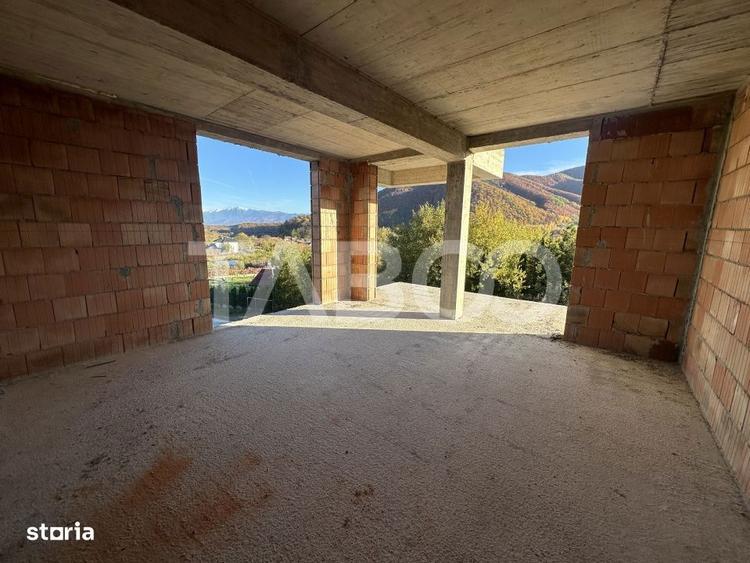 Vila premium Cisnadioara panorama, piscina infinity, teren 485 mp - 5