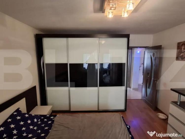 Apartament 3 camere decomandat, etaj 4, balcon, izolat M - 3