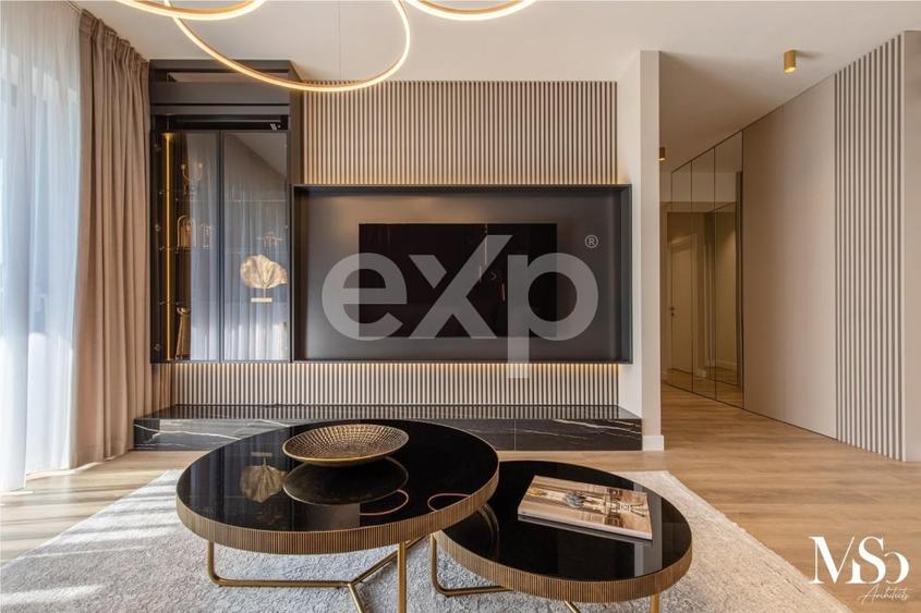 Ap superb de inchiriat Herastrau- 5 camere- mobilat si utilat- 2 locuri de parca - 2