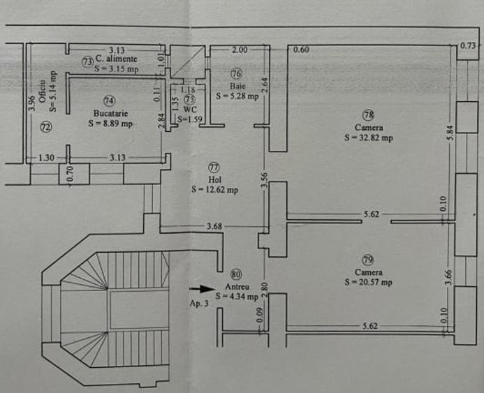 Apartament istoric conservat - ULTRACENTRAL - DIRECT PROPRIETAR - 11