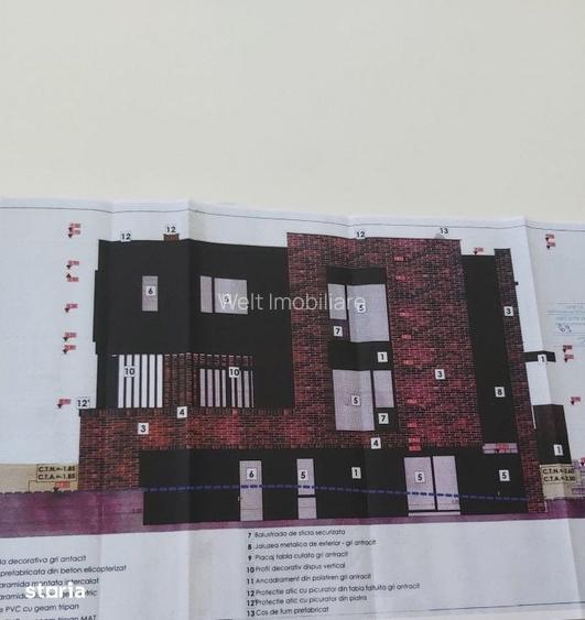 Teren autorizat casa individuala S+P+E, Europa, Cluj-Napoca