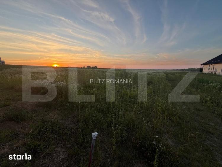 Teren de vanzare, 10 ari, 37 m deschidere, zona Dumbraveni