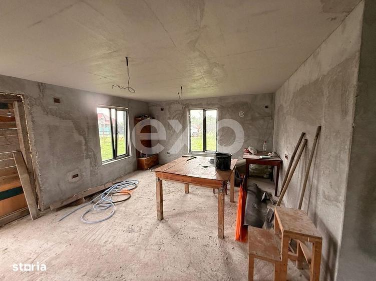 Casă cu 3 camere în Cornățel