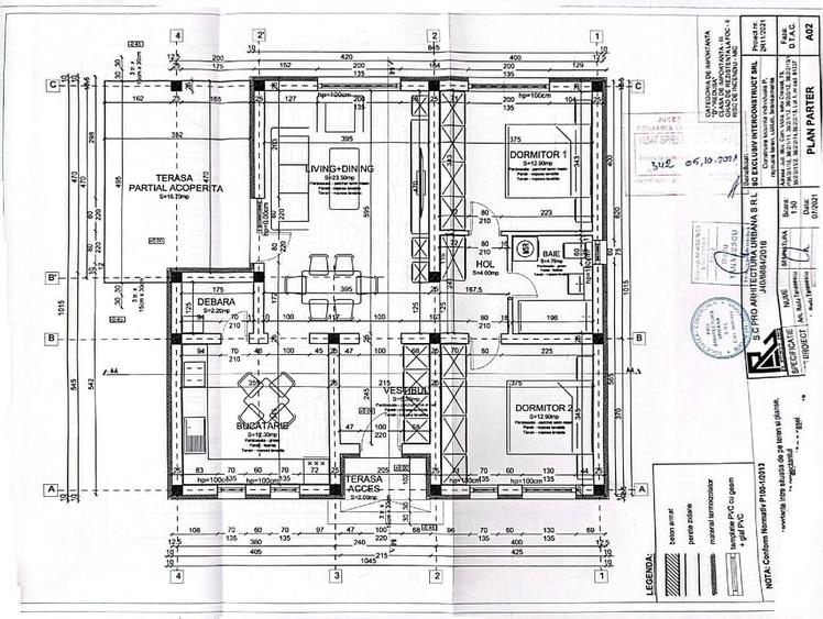 Casă individuală cu 3 camere cu Teren 491 Mp în Vidra