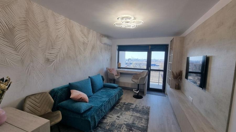 Apartament cu 2 camere decomandat, mobilat în Theodor Pallady