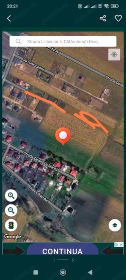 Teren de 3300 mp, în Cătămărești
