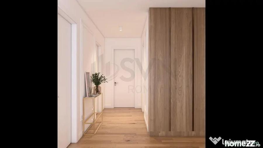 Apartament cu 4 camere semidecomandat în Nord